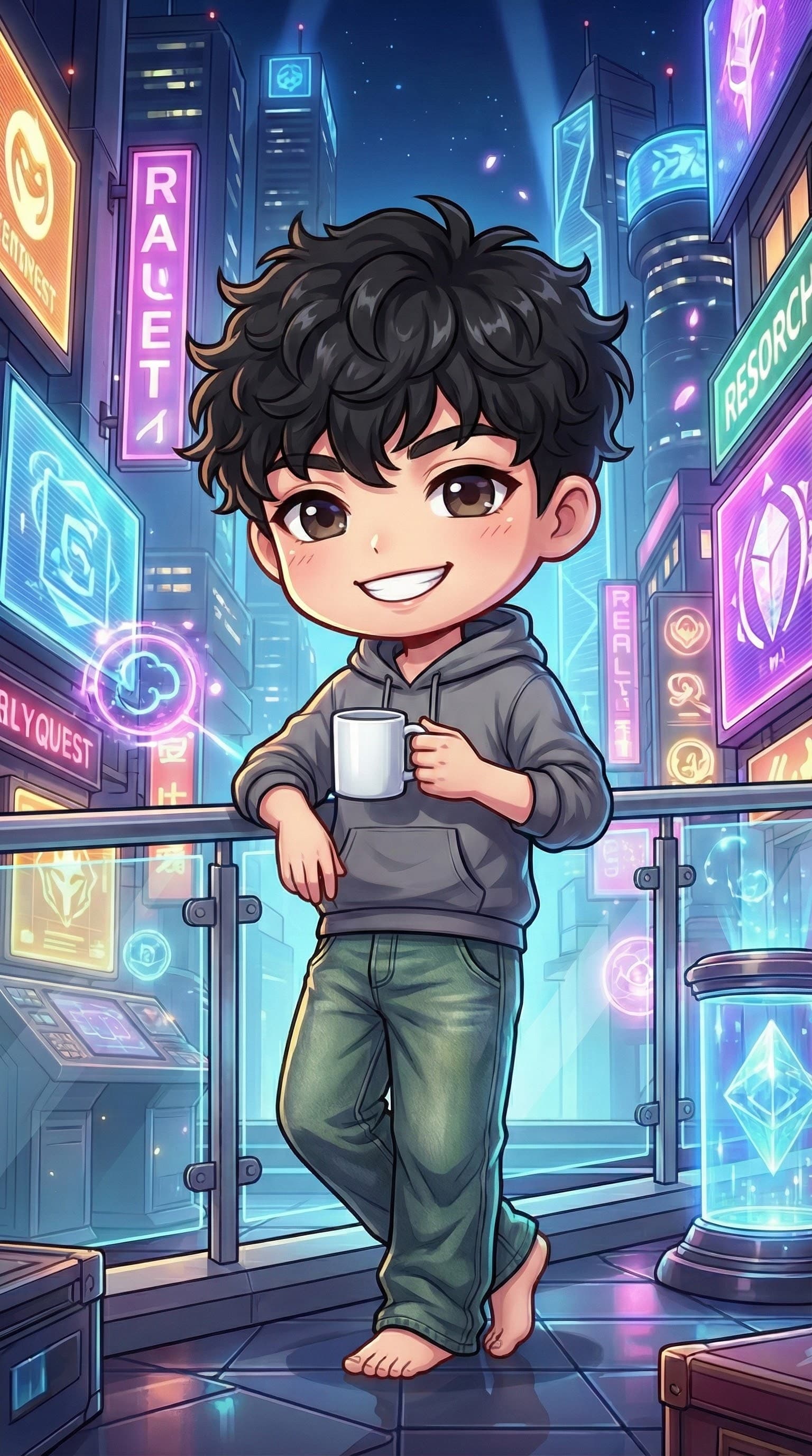 安川 貴志 - Character illustration